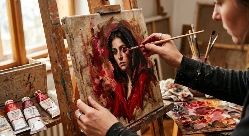 How the Mysterious Lady in Red Is Revealed