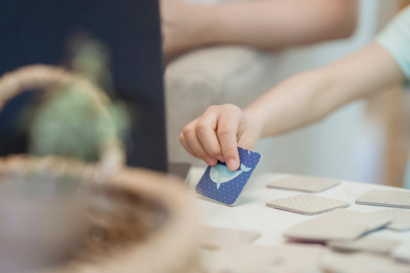 What to Do with a Torn Canvas? Make a Creative Matching Game!
