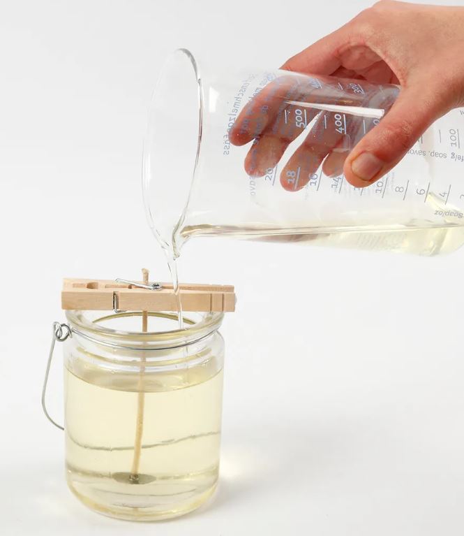 Make Your Own: Decorative Candles with Plants