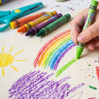 Wax crayons