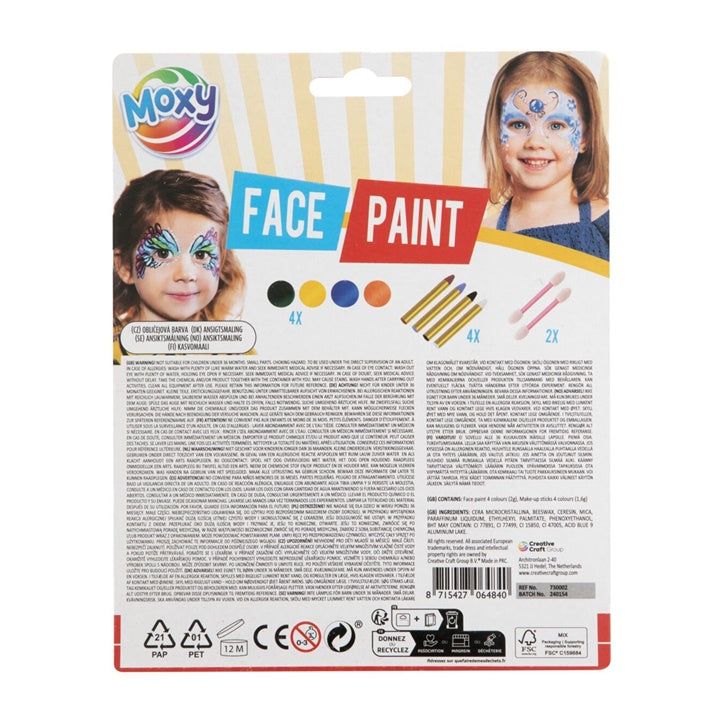 10-Piece Face Painting Set — image 2