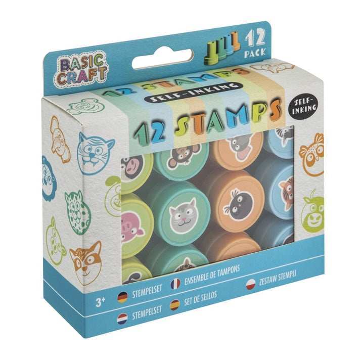 12 Self-Inking Stamps | Various Designs — Image 4