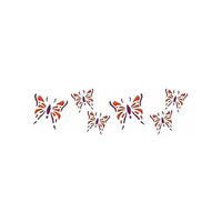 3D Butterfly Stencil 13x40 cm