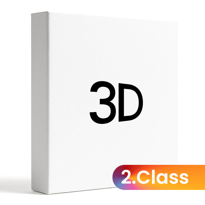 3D Canvas, 2nd Quality | Various Sizes — Image 1
