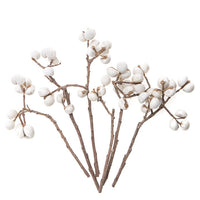 3D Decorative Branches with White Balls