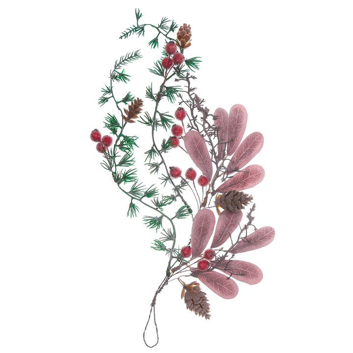 3D Decorative Christmas Branch