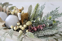 3D Decorative White Berry Branches