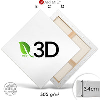 3D EKO light Stretched Canvas | various sizes — image 2