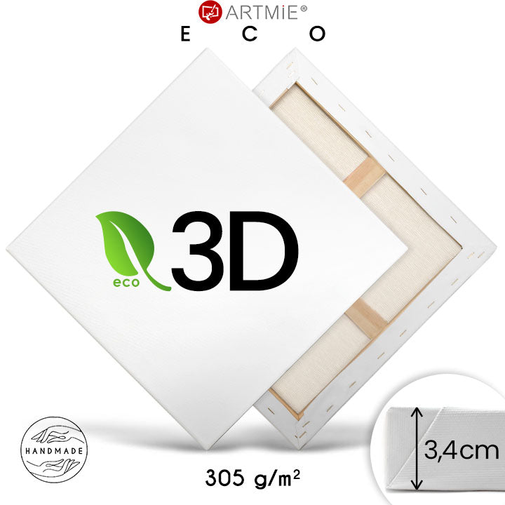3D EKO light Stretched Canvas | various sizes — image 5