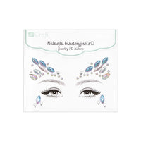 3D Face Stickers with Gems