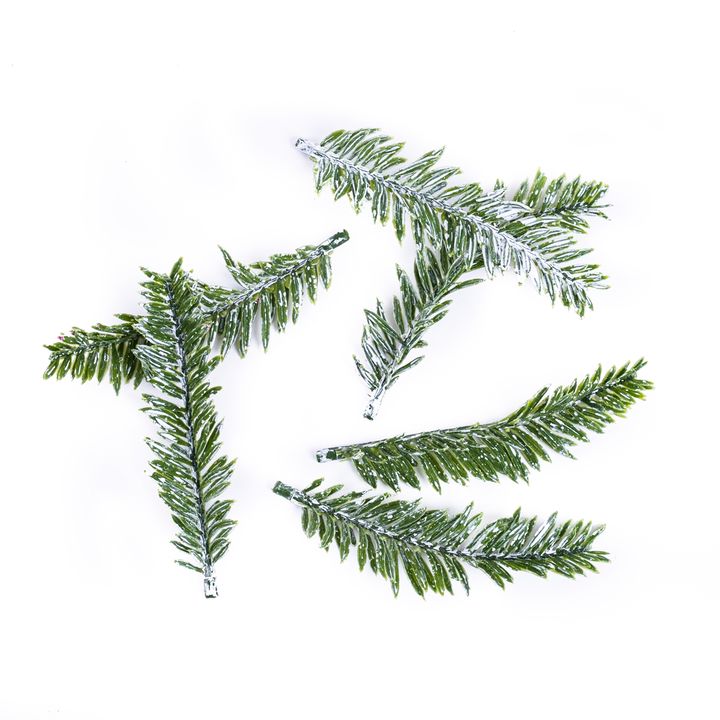 3D Green Branches, Set of 6