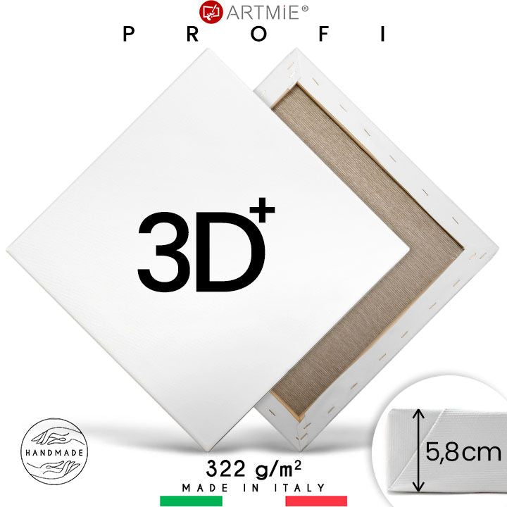 3D+ PROFI Stretched Canvas | Various Sizes — Image 3