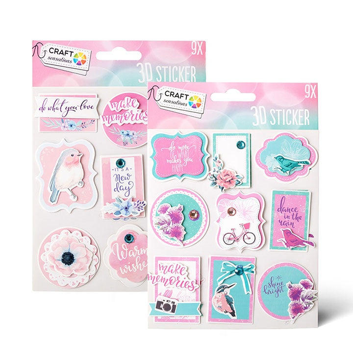 3D Sticker Set | various motifs — image 3