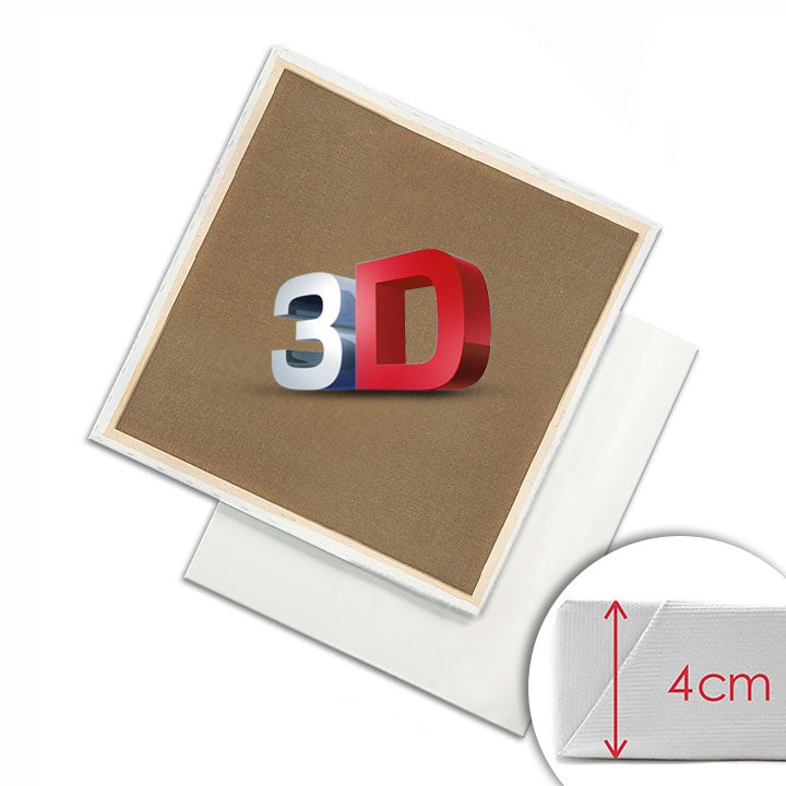 3D PROFI Stretched Canvas | various sizes — image 4