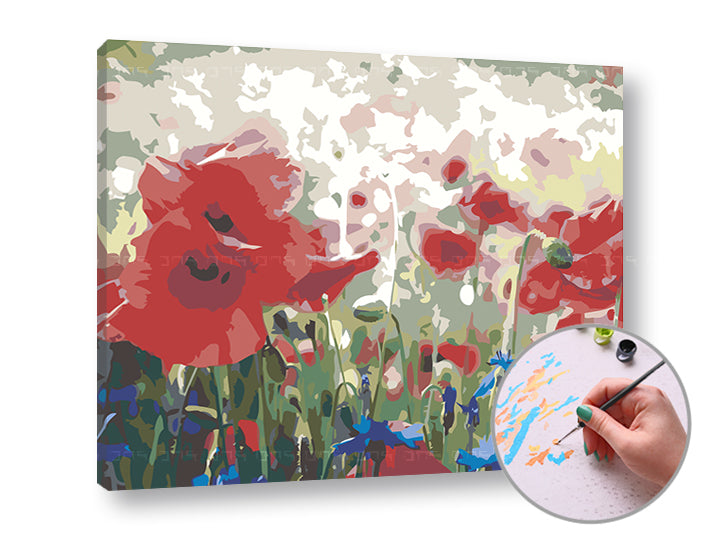 ABSTRACT WILD MAKES Paint by Numbers | Low Difficulty — image 2