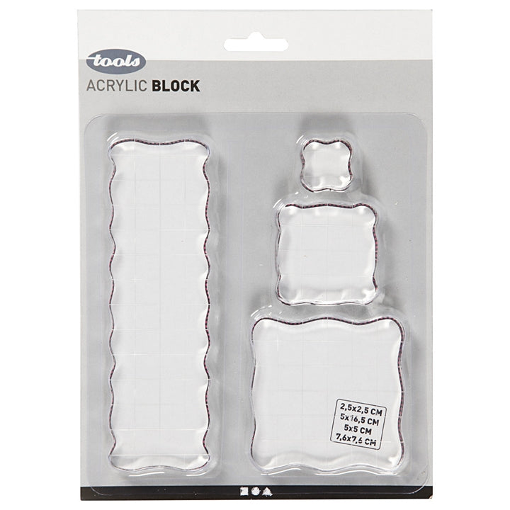 Acrylic Block for Silicone Stamps