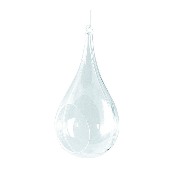 Acrylic Drop with Hole, 18 cm