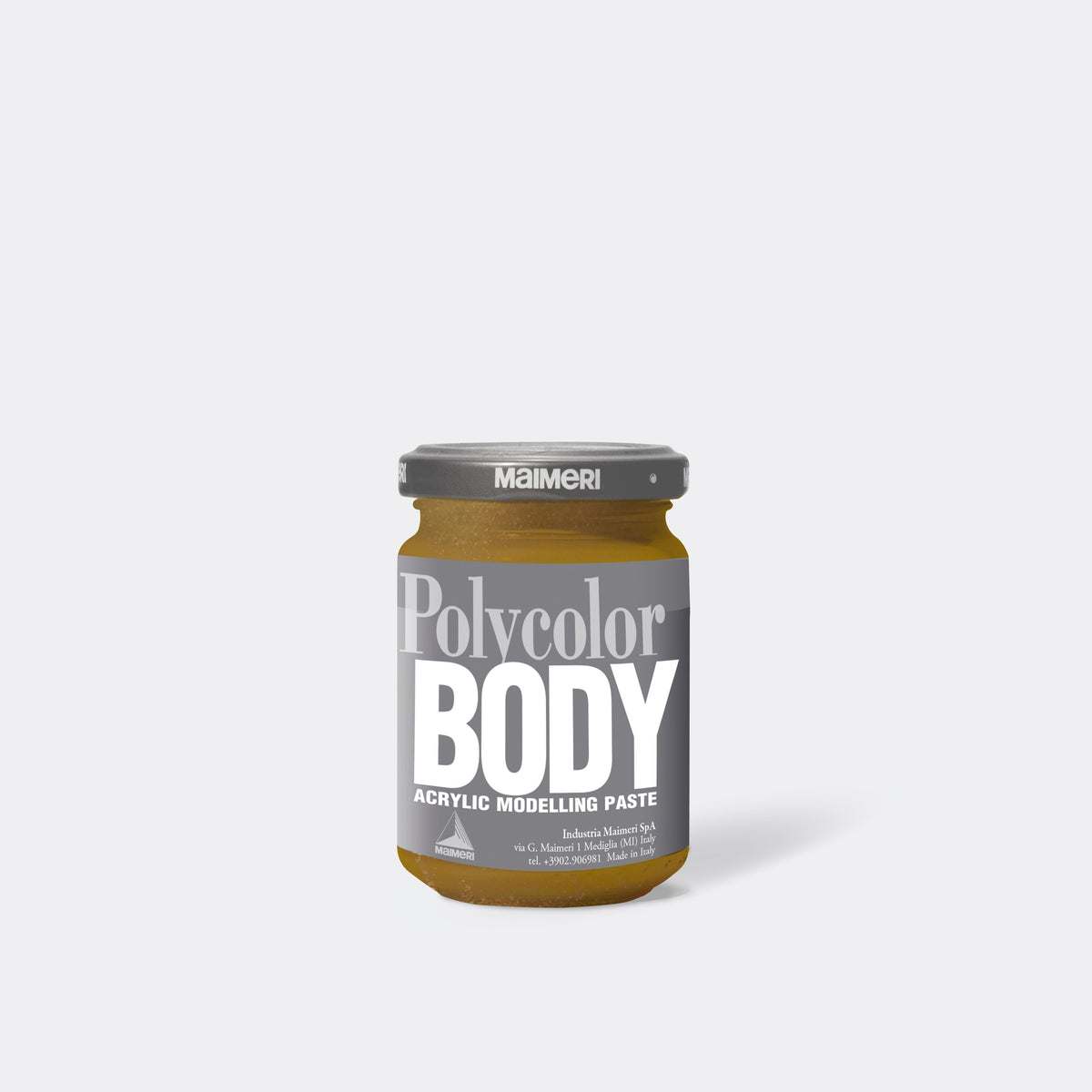 Acrylic modeling paste MAIMERI Body 140 ml – gold