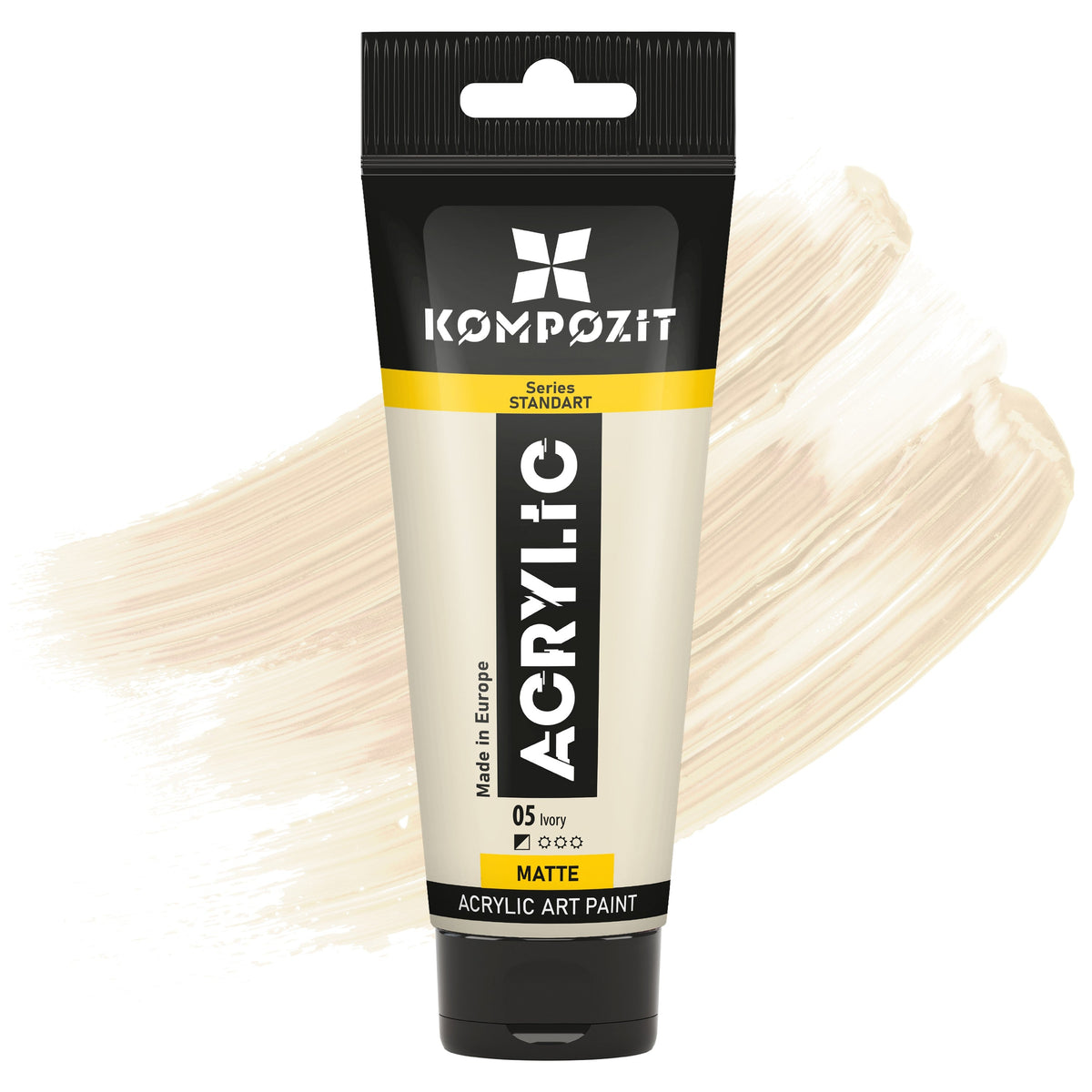 Acrylic paint Kompozit STANDART 75 ml – 05 Ivory