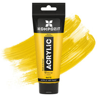 Acrylic paint Kompozit STANDART 75 ml – 12 Light Yellow