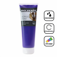 Acrylic Paint Molenaer 250 ml – Purple