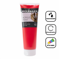 Acrylic Paint Molenaer 250 ml – Red