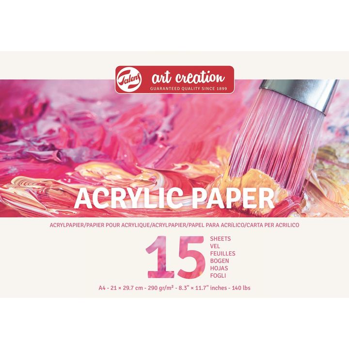 Acrylic Paint Paper Pad, 15 Sheets | Various Formats — Image 3