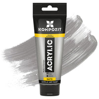 Acrylic Paint STANDART Kompozit Metallic 75 ml – 91 Silver