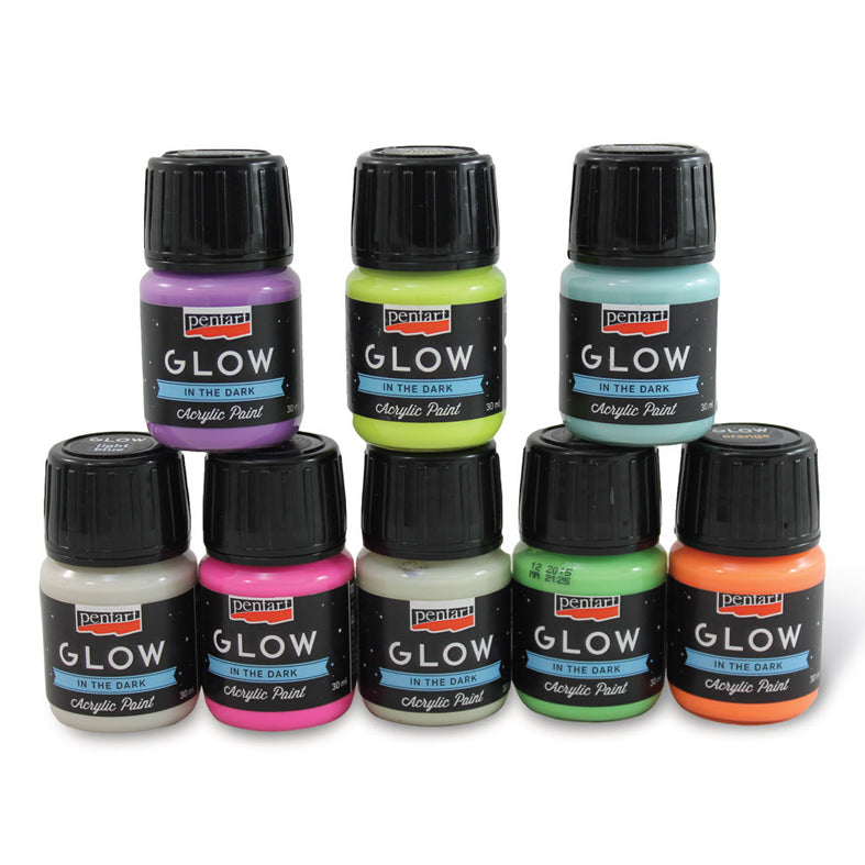 Acrylic Phosphorescent Paint 30 ml | various colors, image 3