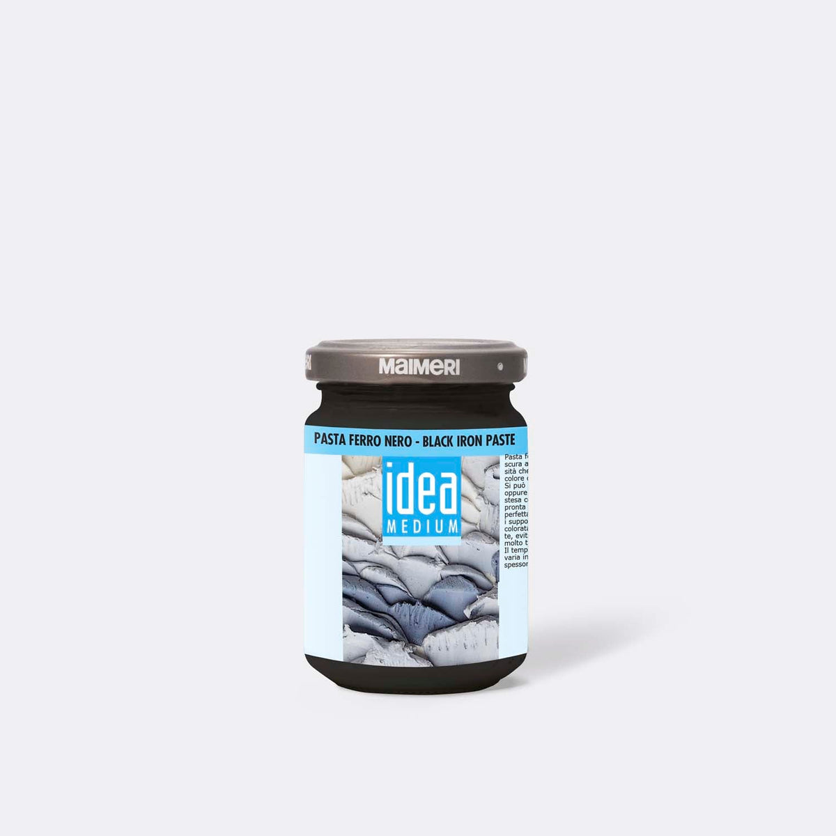 Akrylové médium MAIMERI Black Iron Paste 125 ml