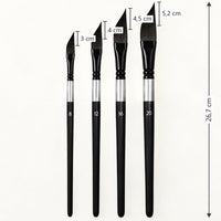 Angled Sword Liner Watercolor Brush – Size 8 – 20