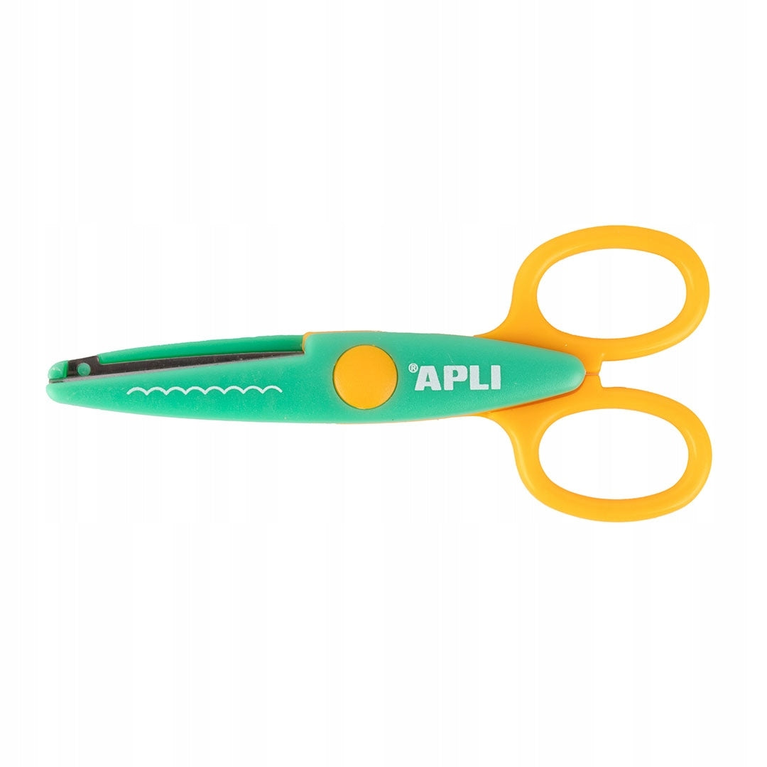 APLI Creative Scissors 13,5 cm, Round Tip, Symmetrical