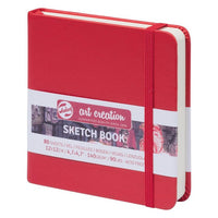 Art Creation Sketchbook 12 x 12 cm – Red