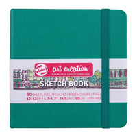 Art Creation Sketchbook 12 x 12 cm – Forest Green