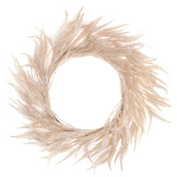 Artificial Pampas Wreath 39 cm