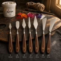 Artist's Palette Knife – No. 20 wide angled scraper (22 cm)