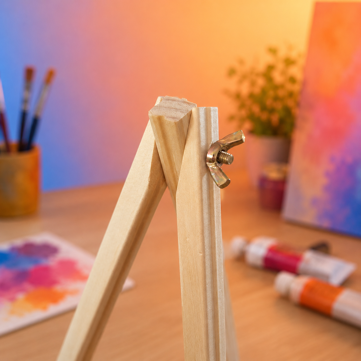 ARTMiE Art Sprout mini easel – solid pine, 29 cm