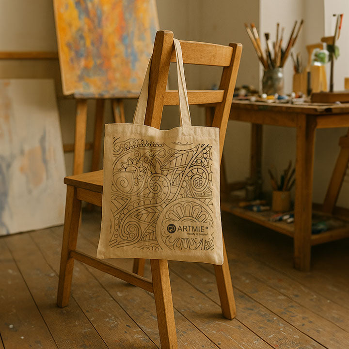 ARTMiE Bag with Print to Color, 37.5 x 41.5 cm — image 3