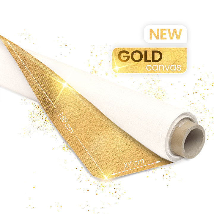 ARTMiE MIDAS Gold Canvas on a Roll, Various Lengths — image 3