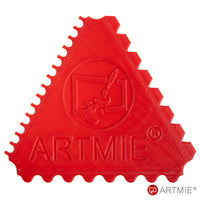 ARTMiE Recyclable Spatula/Comb, 3-in-1