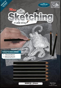 ARTMiE Sketching Craft Set, Octopus, A5