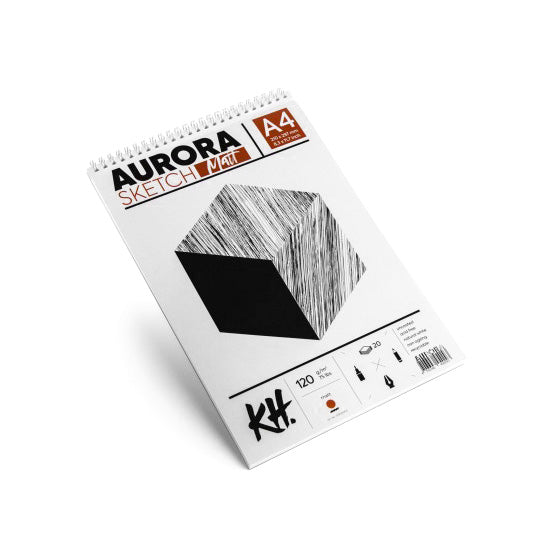 AURORA Matt Sketch Pad [120 g] – 20 Sheets | various formats — image 1