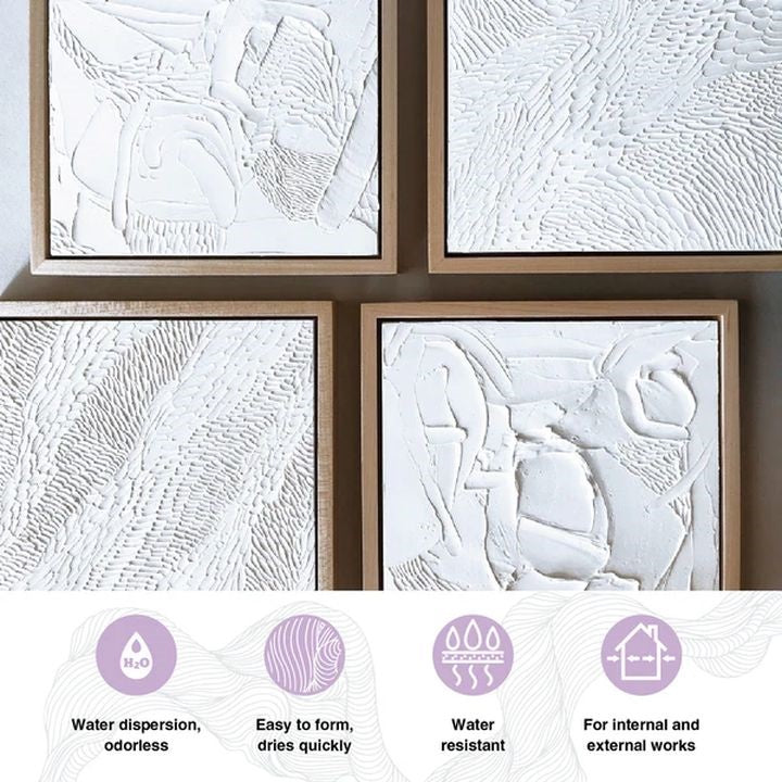 Kompozit Smooth White Textured Paste — image 5