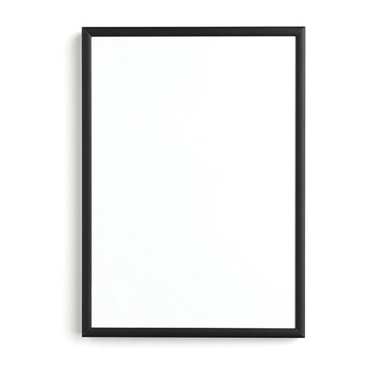 Black Metal Frame with Plexiglass | various sizes, image 2
