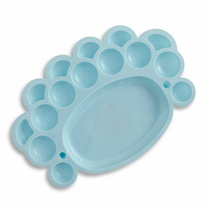 Blue Plastic Painting Palette