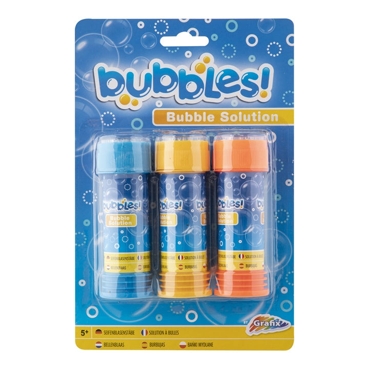 Bubble Solution Set, 3 x 50 ml - image 1