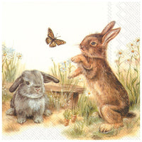 Bunny Decoupage Napkins - 1 pc