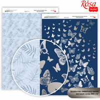 Butterflies Scrapbooking Paper, A4 | various shades — image 3