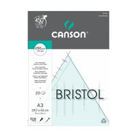 CANSON Bristol Drawing Pad A3 250 g/m² - 20 sheets
