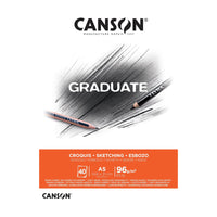 CANSON Graduate Drawing Pad A5, 96 g/m² - 40 Sheets